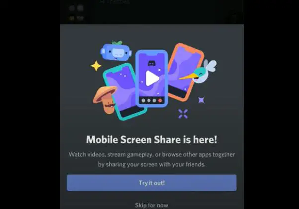 sharing your screen with your friends